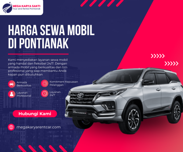 Harga Sewa Mobil di Pontianak
